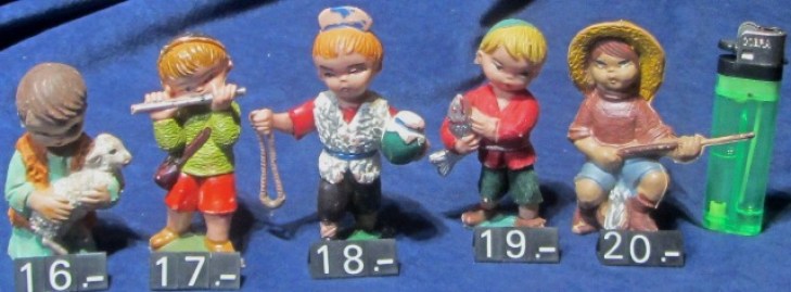 PASTORES FIGURAS FERRANDIZ PECH CABEZONES  8CMS